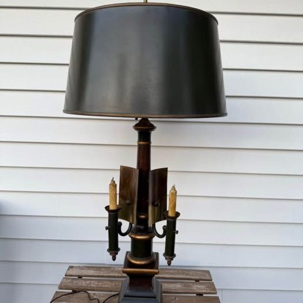 Frederick Cooper Table Lamp Adjustable Candlesticks